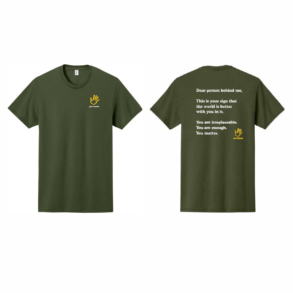 "Dear Person" Tee- military green