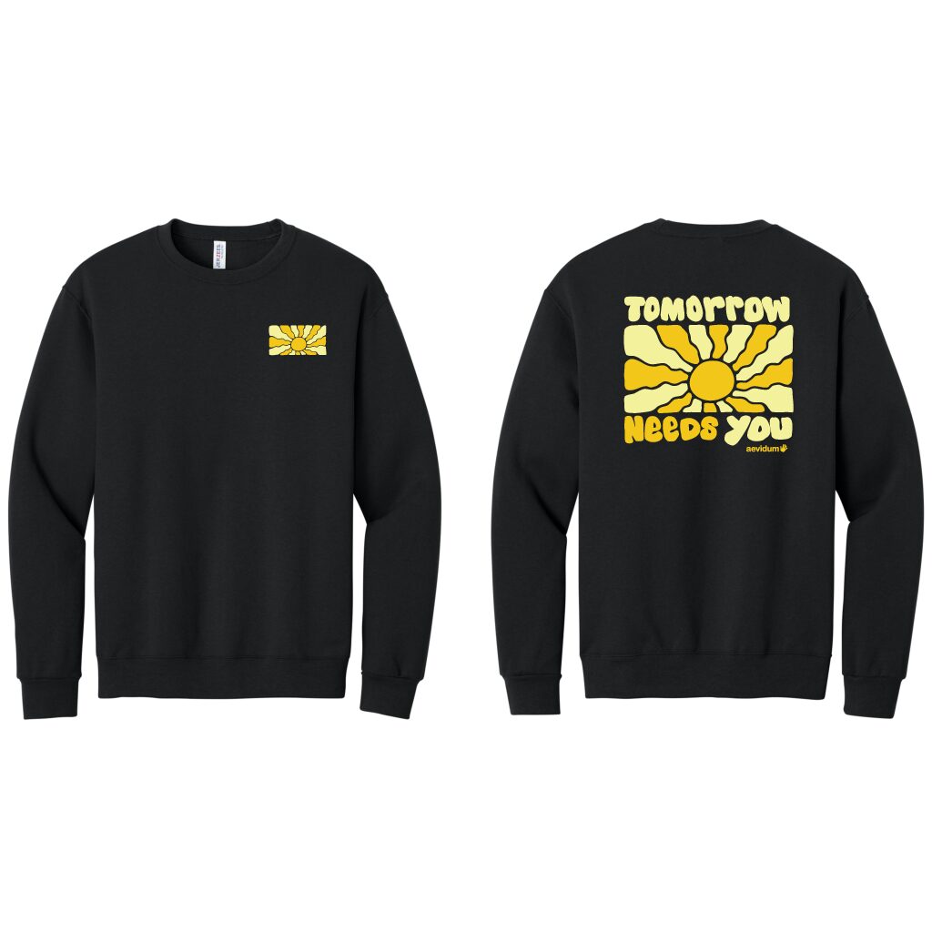 “Tomorrow Needs You” Crewneck Sweatshirt